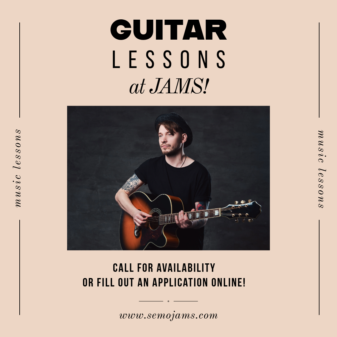Guitar Lessons at JAMS