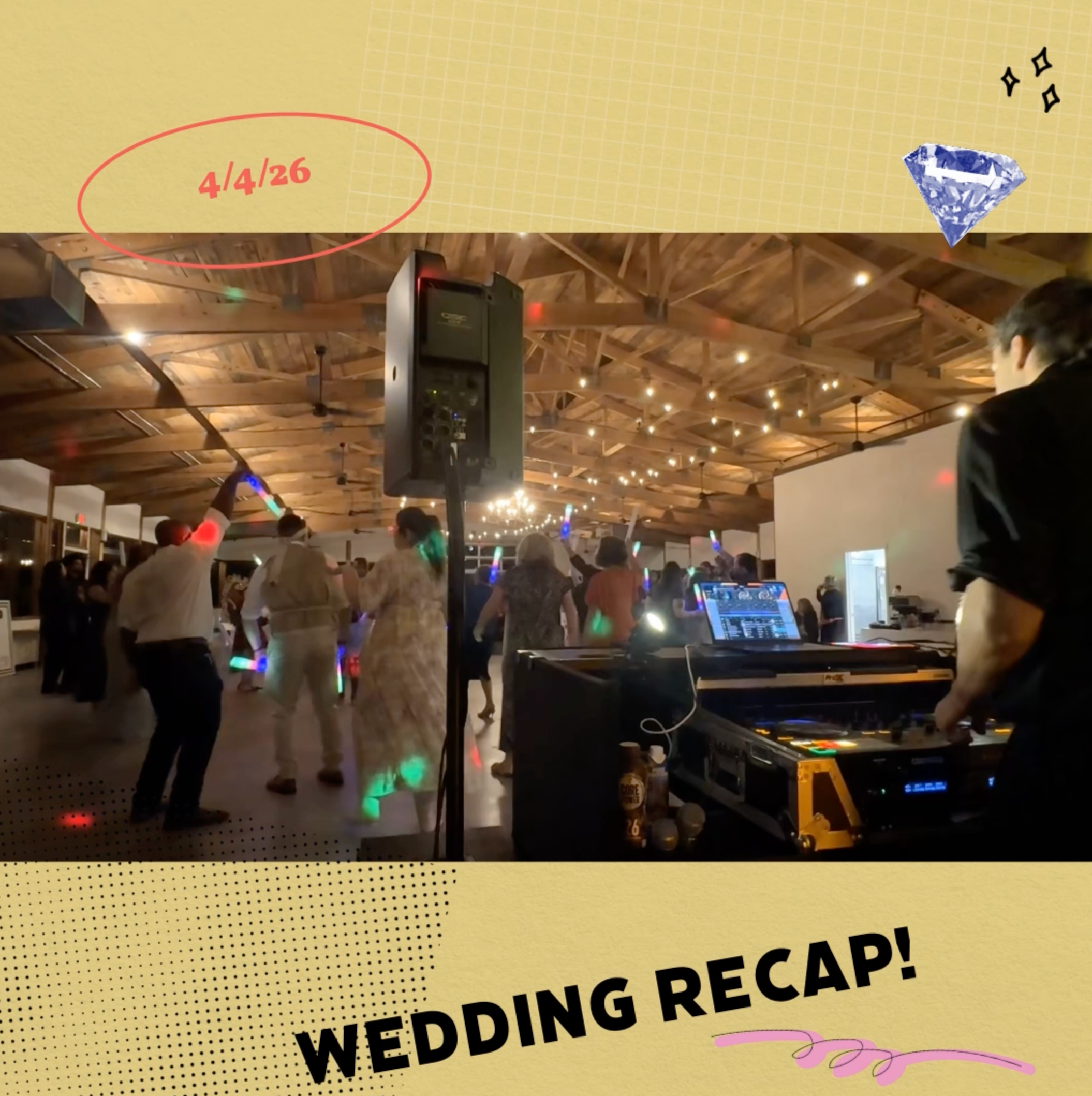 JAMS Wedding Couple: Payton and Kay!