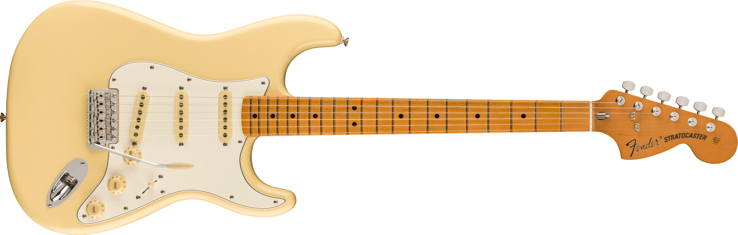 Fender Vintera II 70's Stratocaster Maple Neck Vintage White *Discontinued*