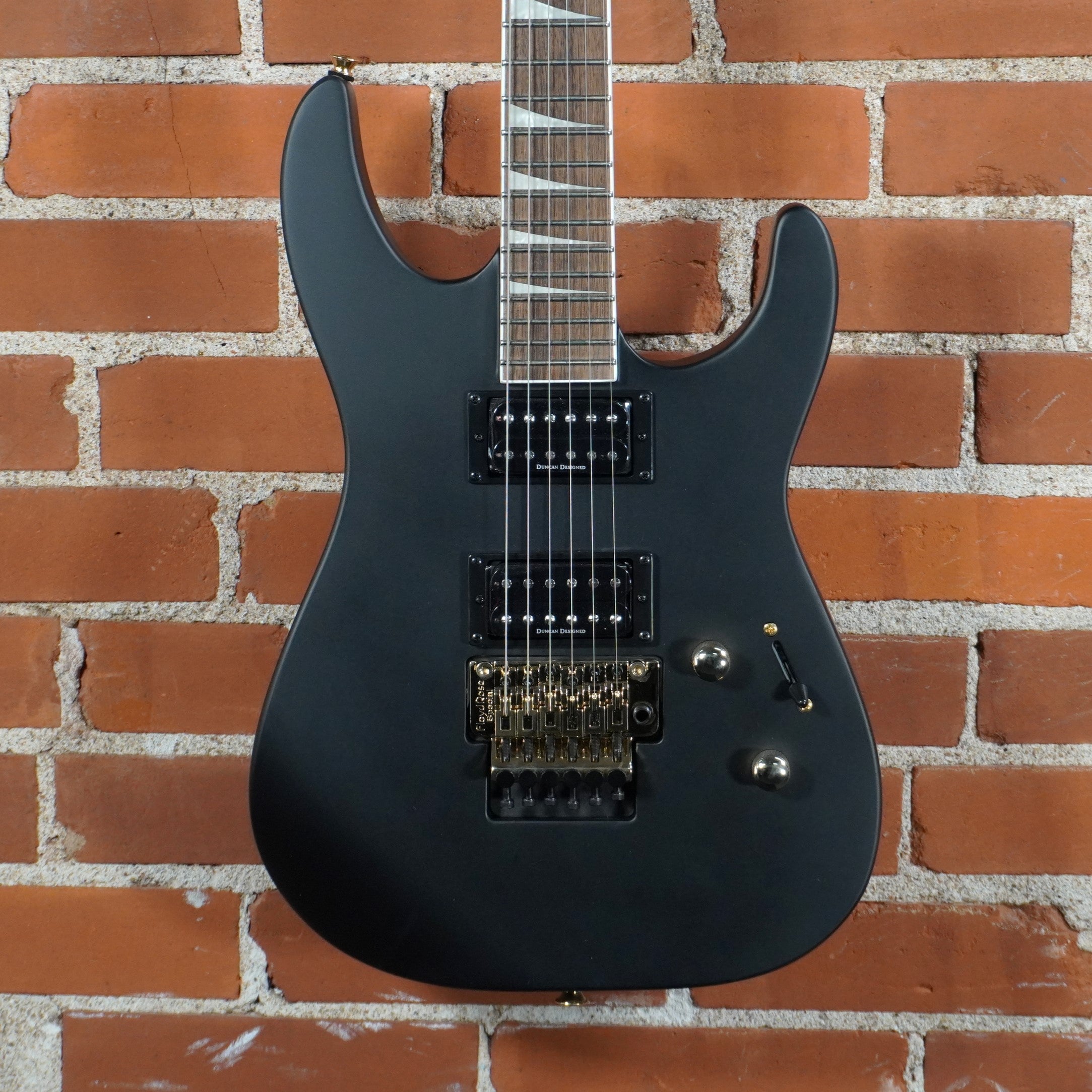 Jackson X Series Soloist SLX DX Flat Black w/Gold Hardware