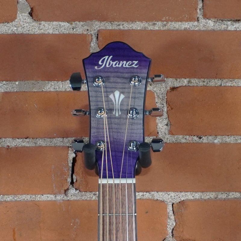 Ibanez AEG Series Acoustic Electric Guitar Purple Iris JAMS Certified
