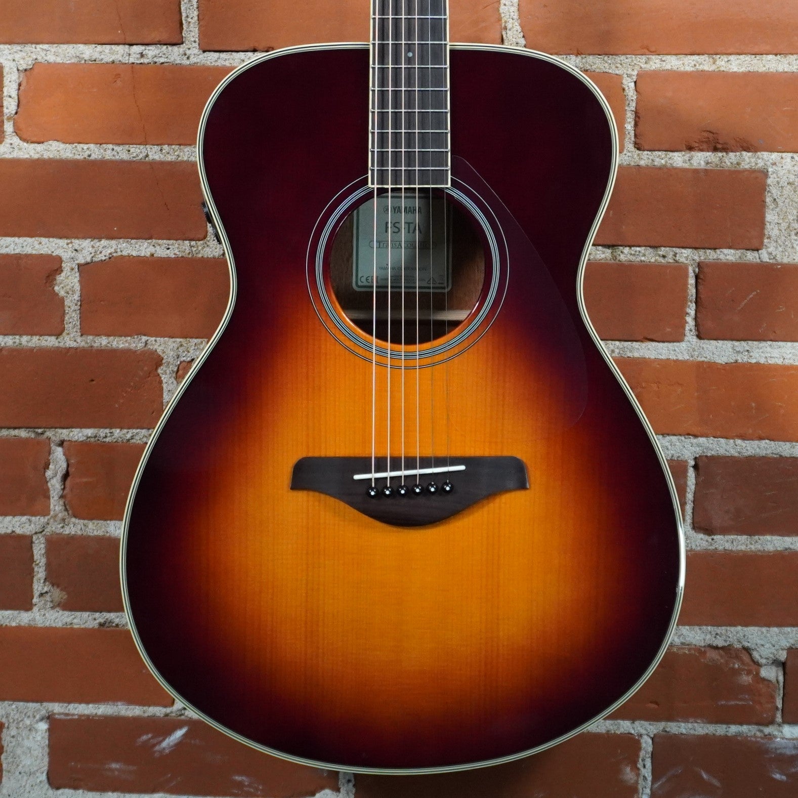 Yamaha FS-TA Transit Concert Acoustic Electric Brown Sunburst Used