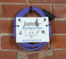 JAMS Limited Purple Mic Cable Neutrik Connectors