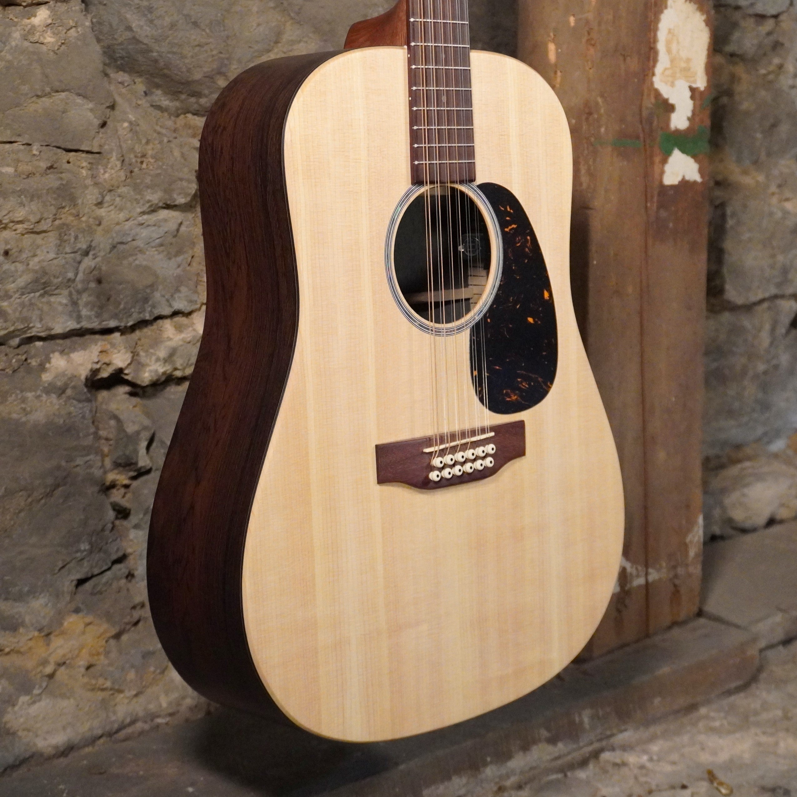 Martin Guitars X Series D-X2E 12 String Acoustic Electric Natural w/Softshell Case