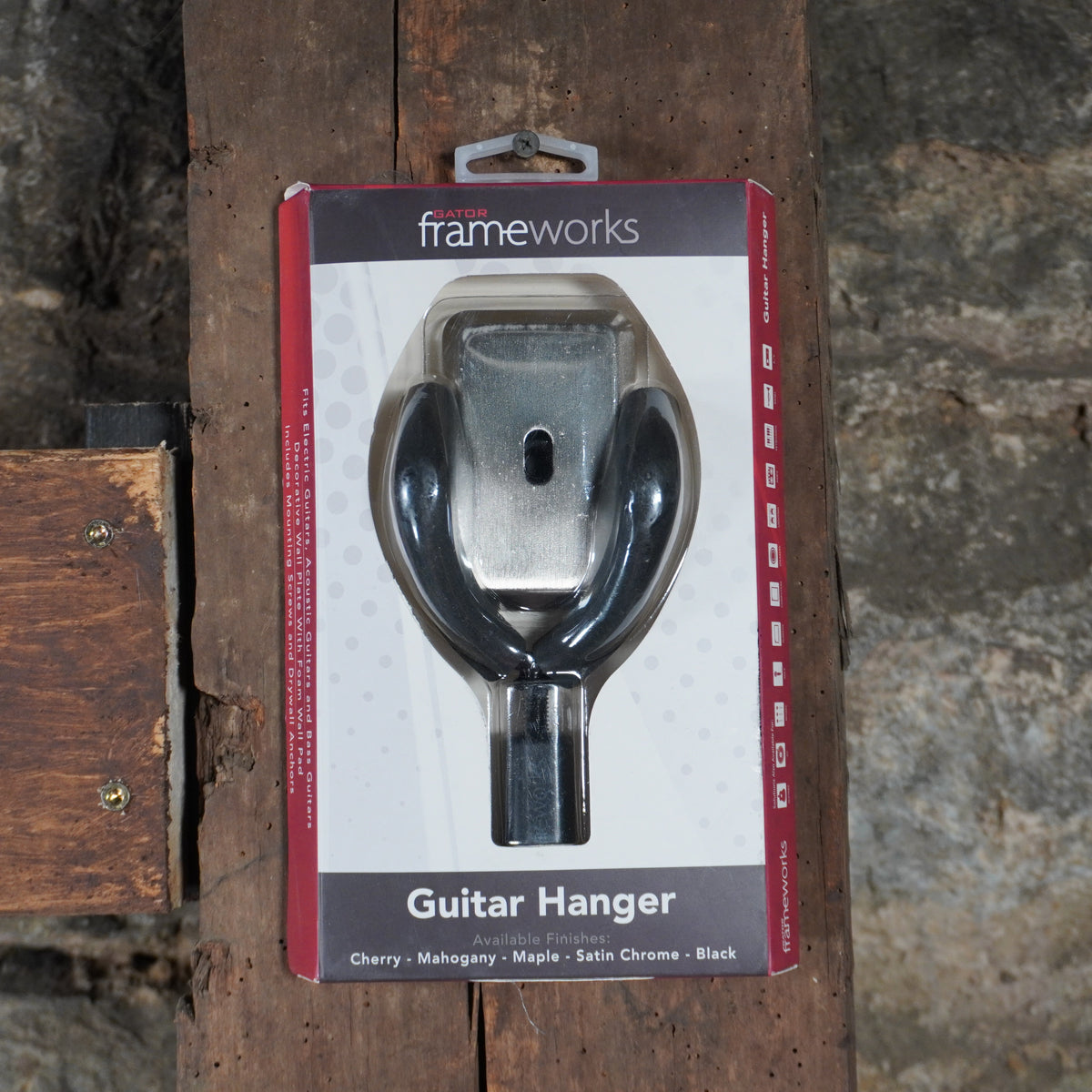 Gator Frameworks Satin Chrome Guitar Hanger