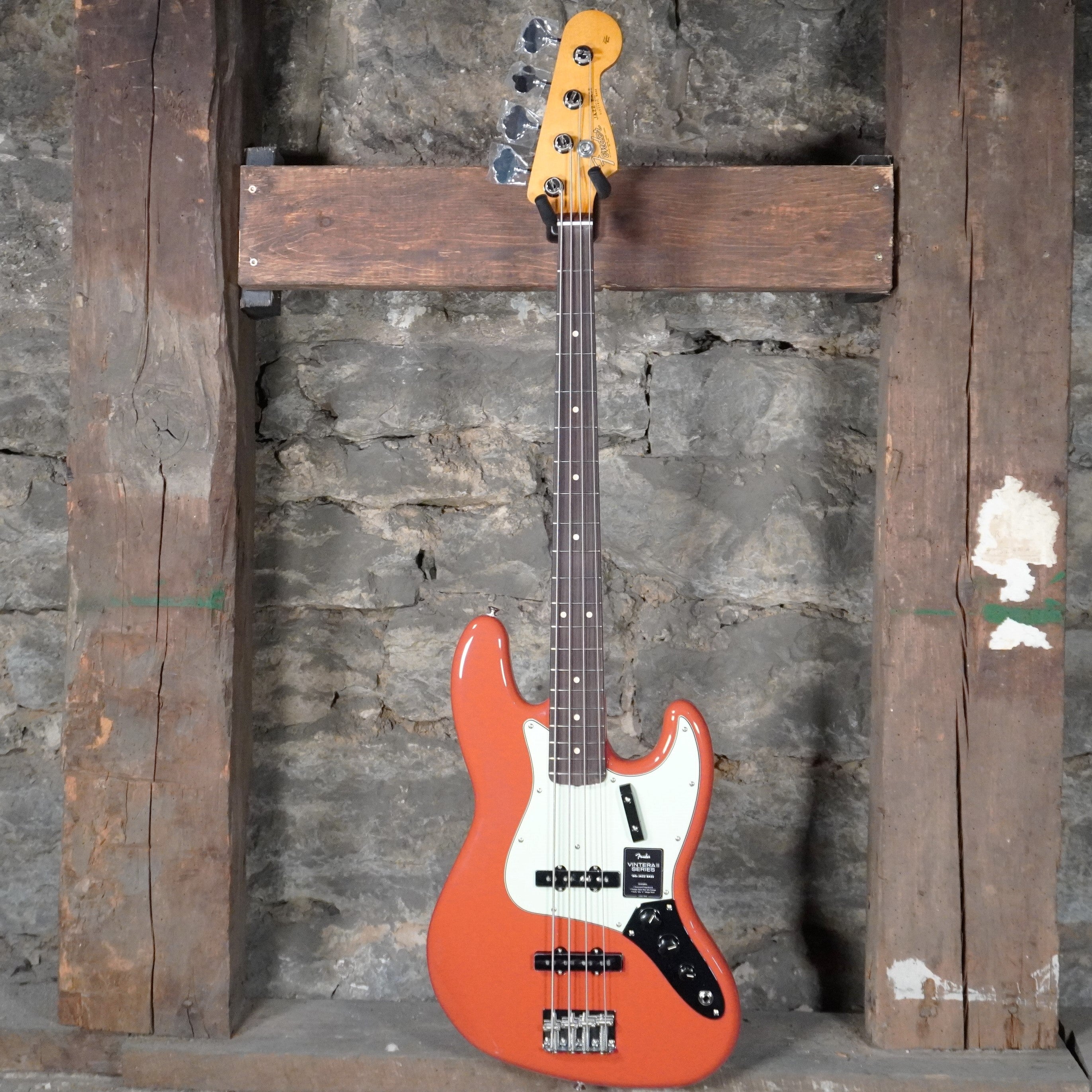Fender Vintera II Jazz Bass Rosewood Fingerboard Fiesta Red *Discontinued*