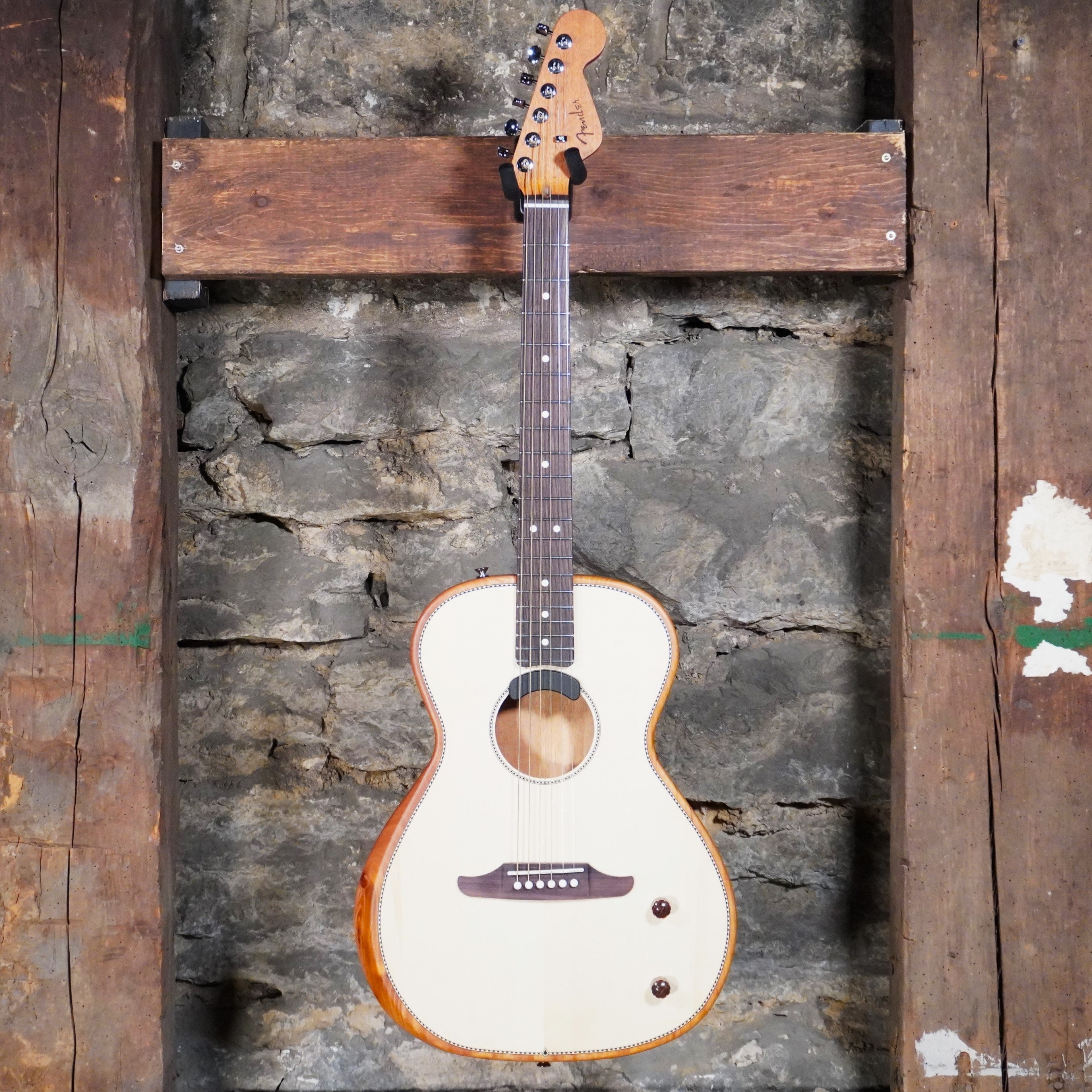 Fender Highway Series Parlor Spruce Rosewood Fingerboard Natural