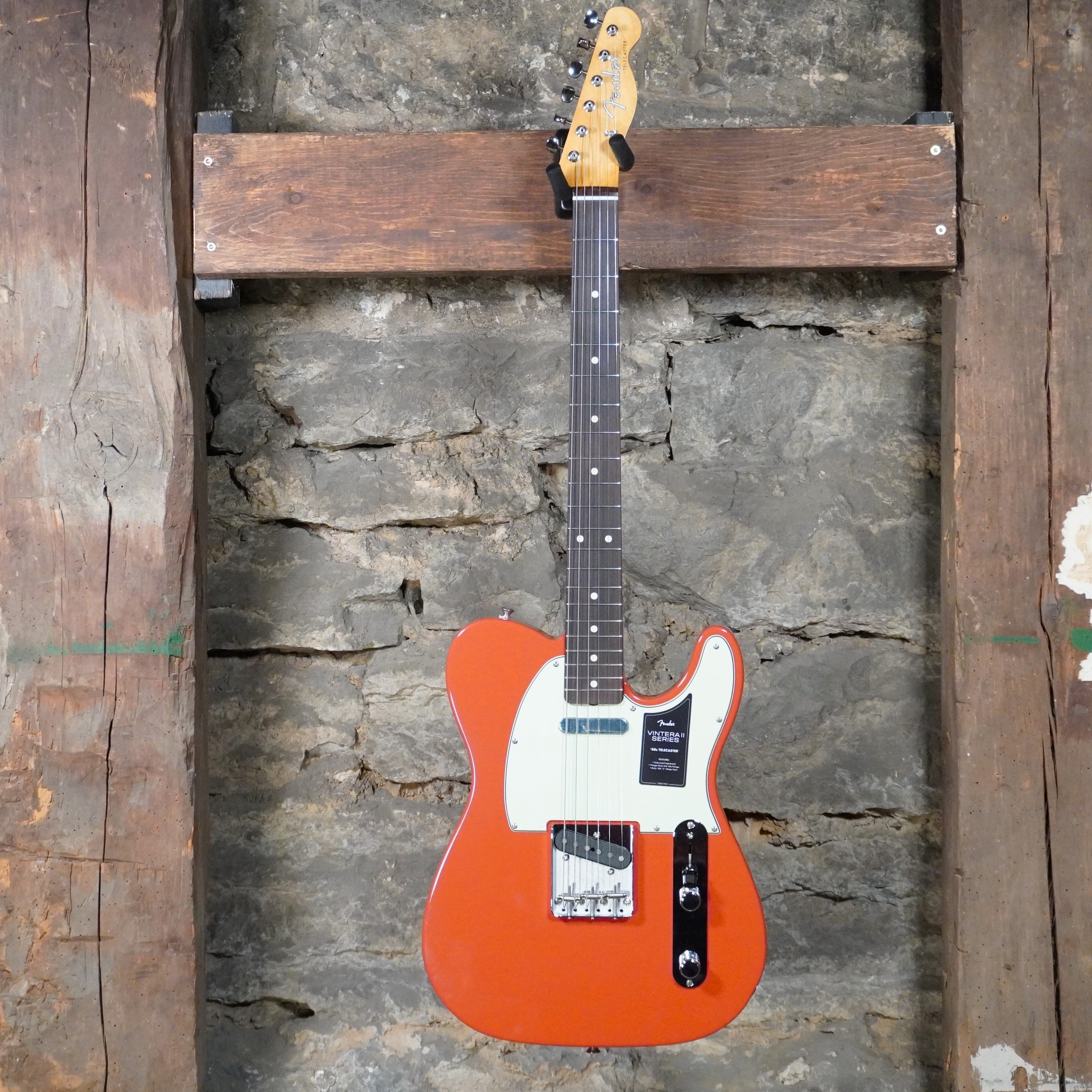 Fender Vintera II 60's Telecaster Rosewood Fretboard Fiesta Red *Discontinued*