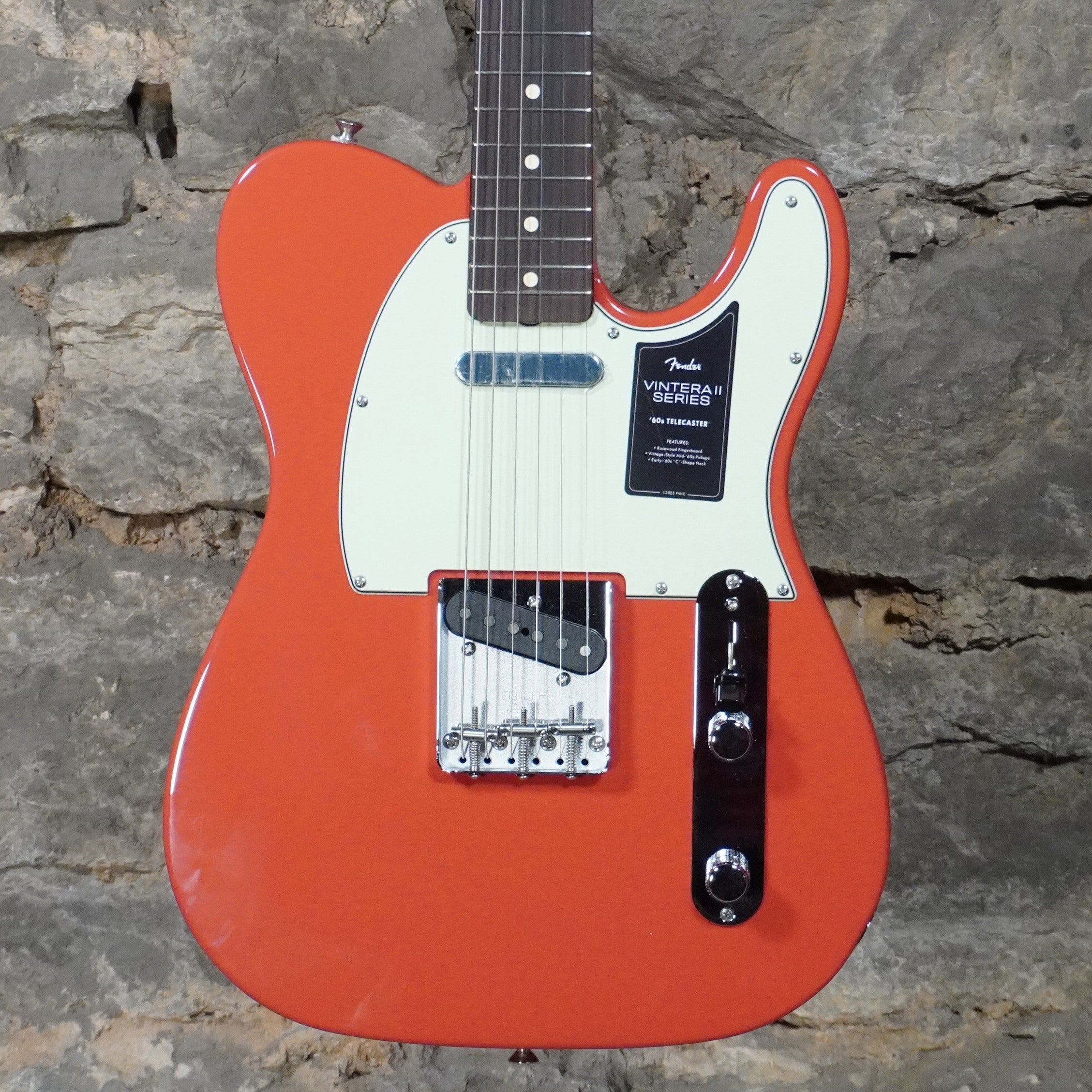 Fender Vintera II 60's Telecaster Rosewood Fretboard Fiesta Red *Discontinued*