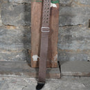 Levy's Worn and Torn Series Cotton Guitar Strap Brown