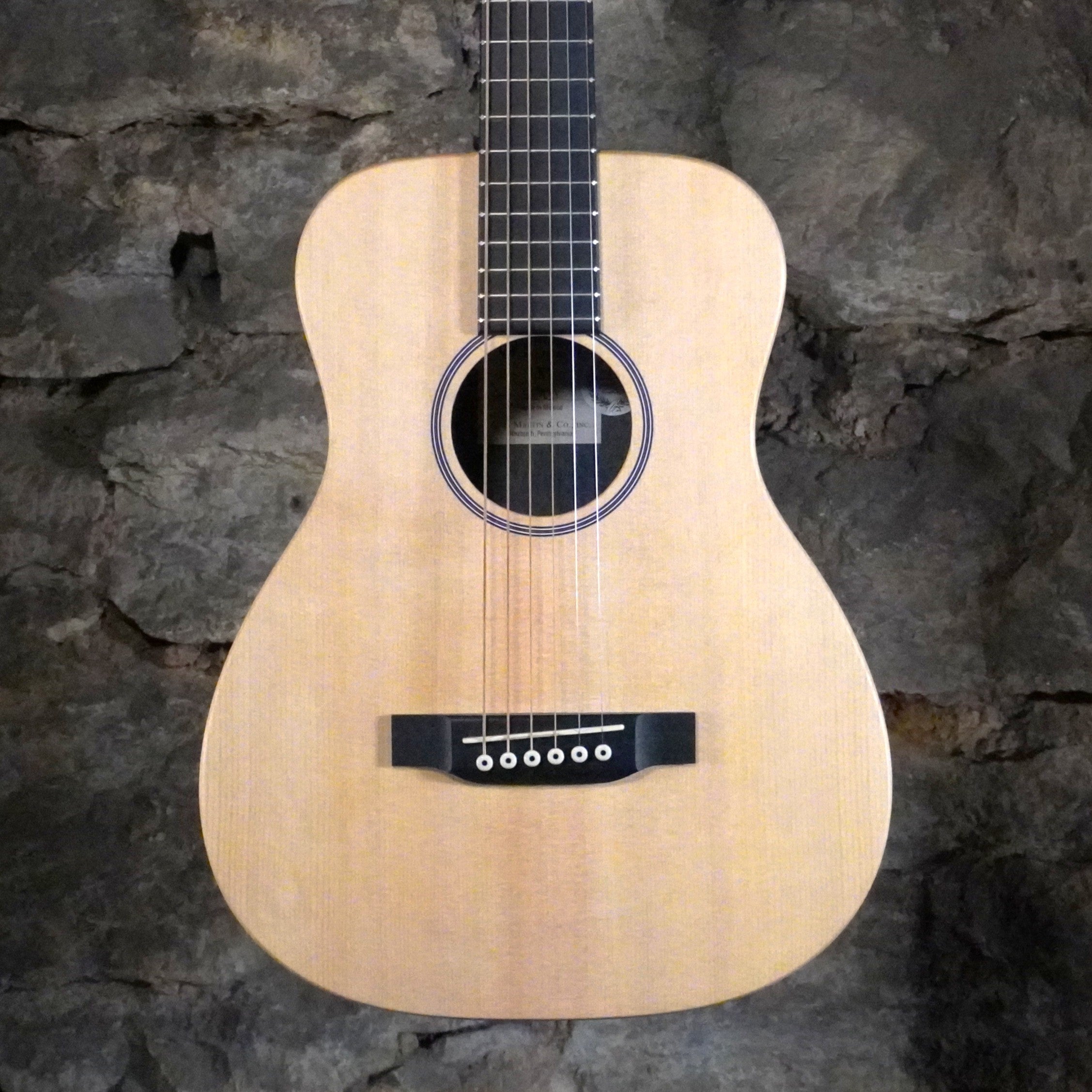 Martin LX1E Mini Little Martin Acoustic Electric Guitar w/Softshell Case