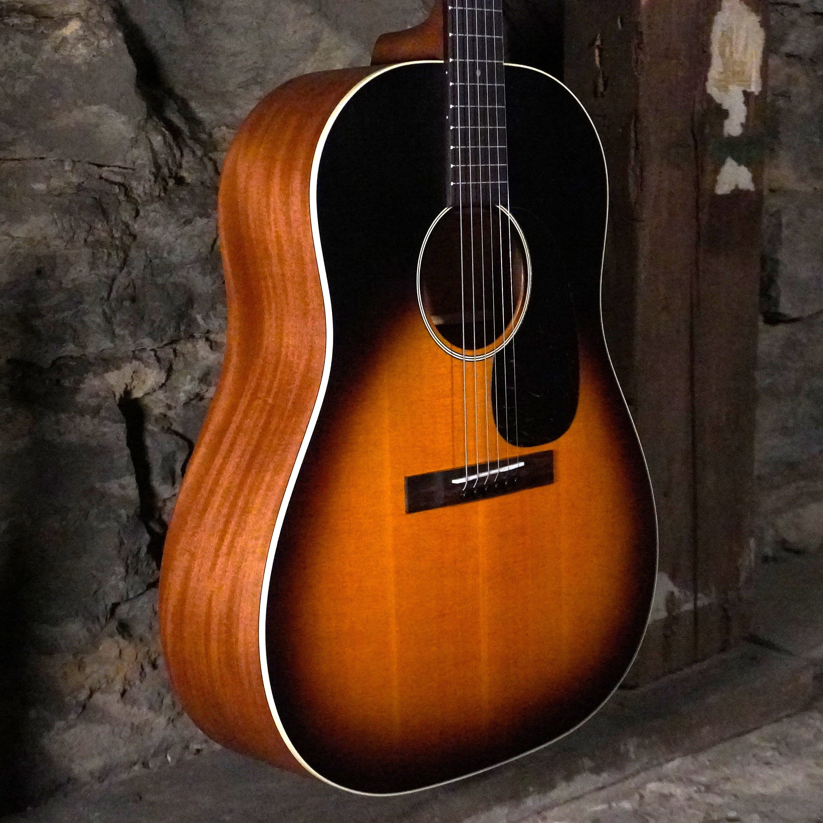 Martin Guitars DSS-17 Dreadnought Acoustic Guitar Whiskey Sunset w/Softshell Case