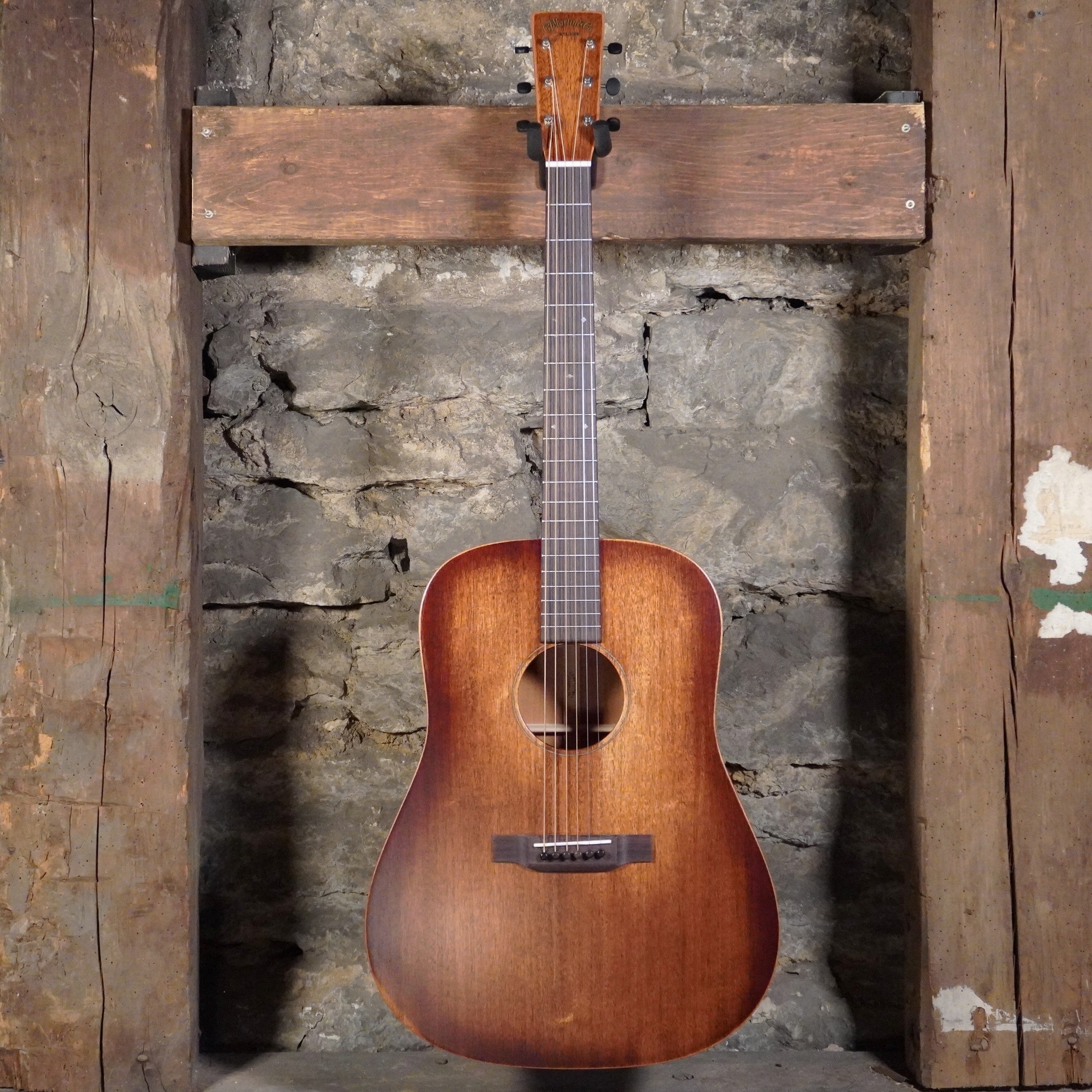 Martin D-15M StreetMaster D-14 Fret Acoustic Electric w/Softshell Case
