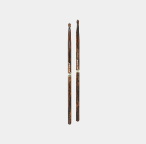 ProMark Classic Forward 5B FireGrain Hickory Drumstick Oval Tip