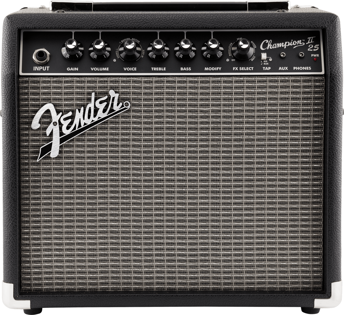 Fender Champion II 25 electric guitar amplifier official product photo