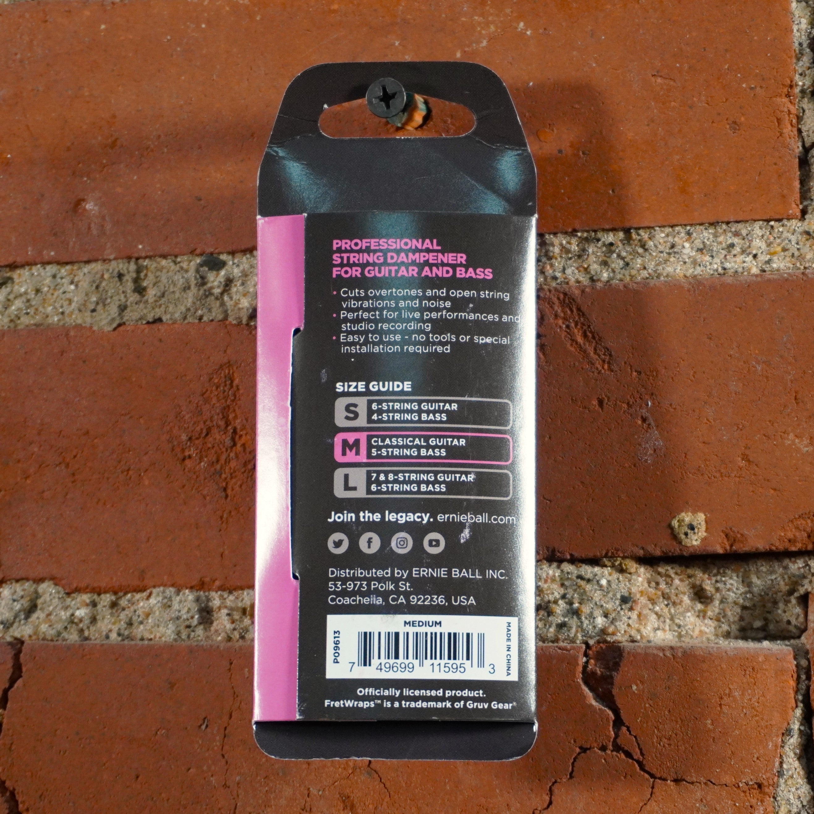 Ernie Ball Gruv Gear Fretwrap Medium