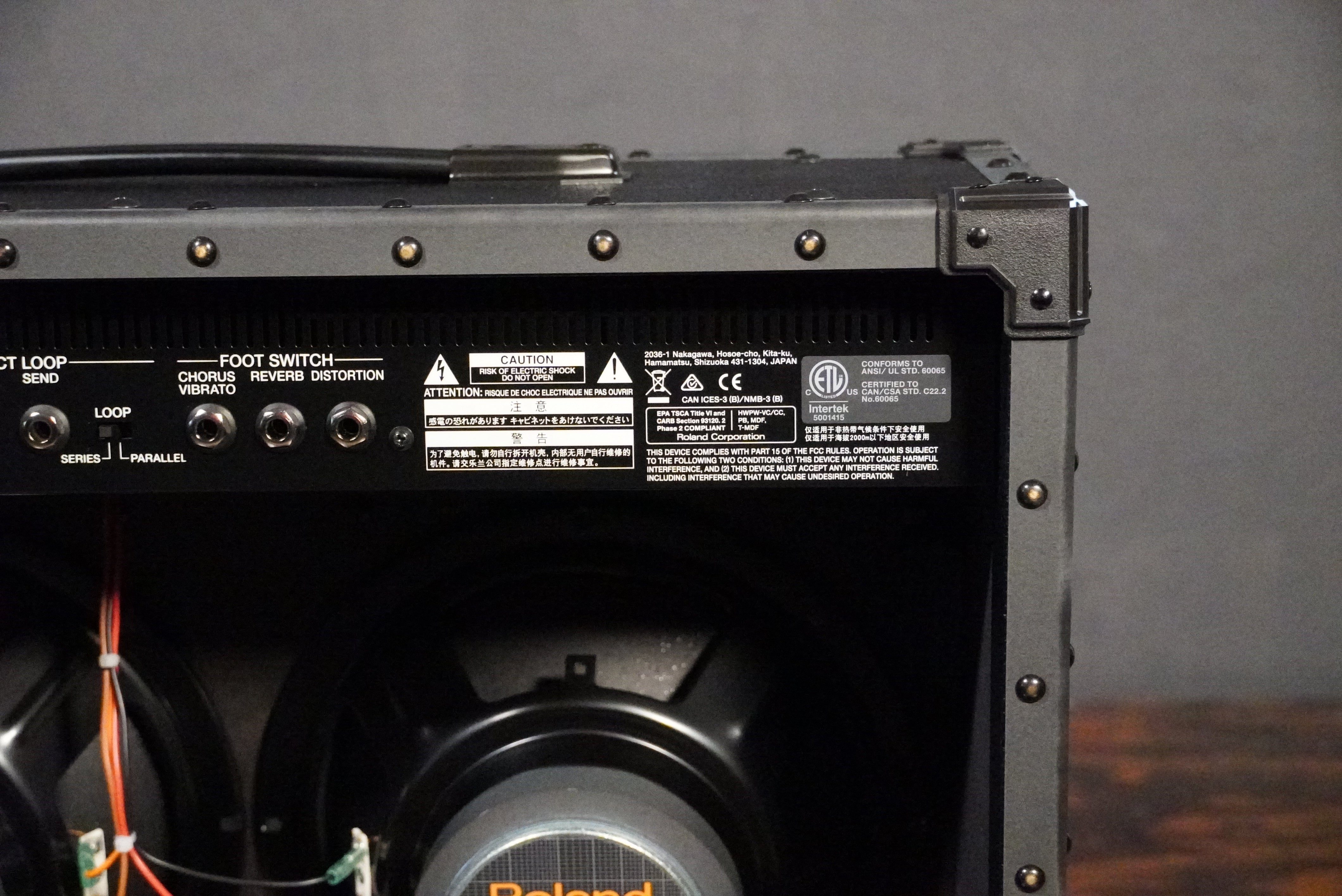 Roland JC-40 Jazz Chorus 40w 2x10" Guitar Amp