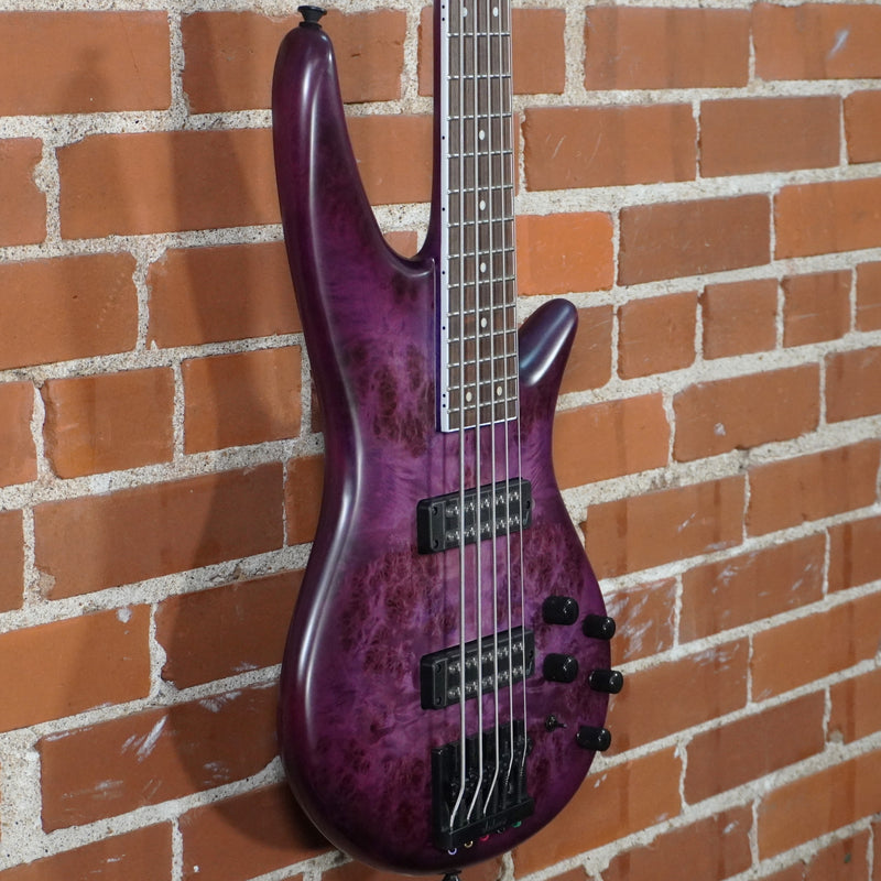 Jackson Guitars X Series Spectra Bass SBXP V Transparent Purple Burst