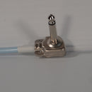 JAMS Pedal Patch Cable Lava Cable Rean 1/4" Carolina Blue 6in