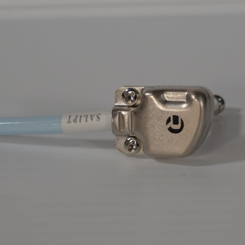 JAMS Pedal Patch Cable Lava Cable Rean 1/4" Carolina Blue 6in