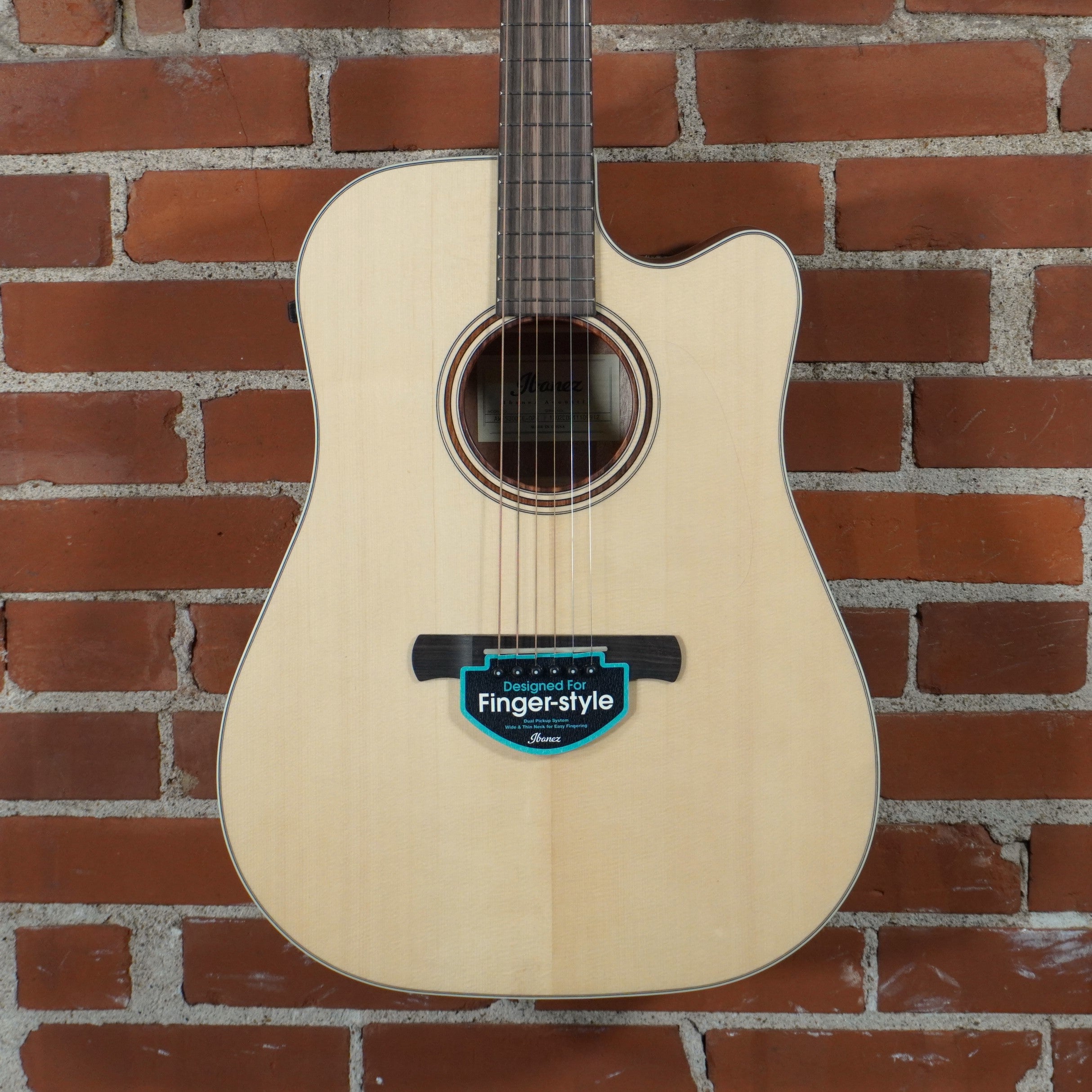 Ibanez AWFS300CE Artwood Series Acoustic Electric Guitar Open Pore Semi-Gloss