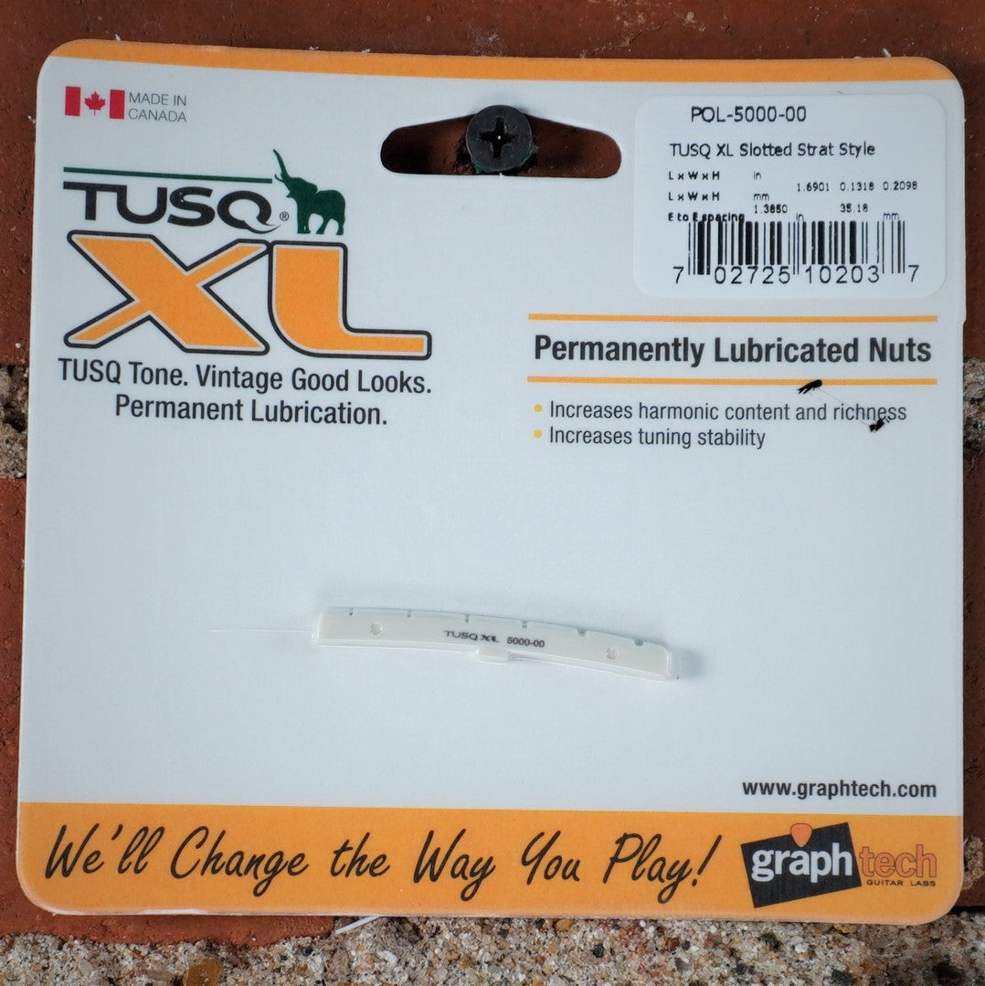 Graph Tech TUSQ XL Fender-style Slotted Nut 1-11/16" x 1/8"
