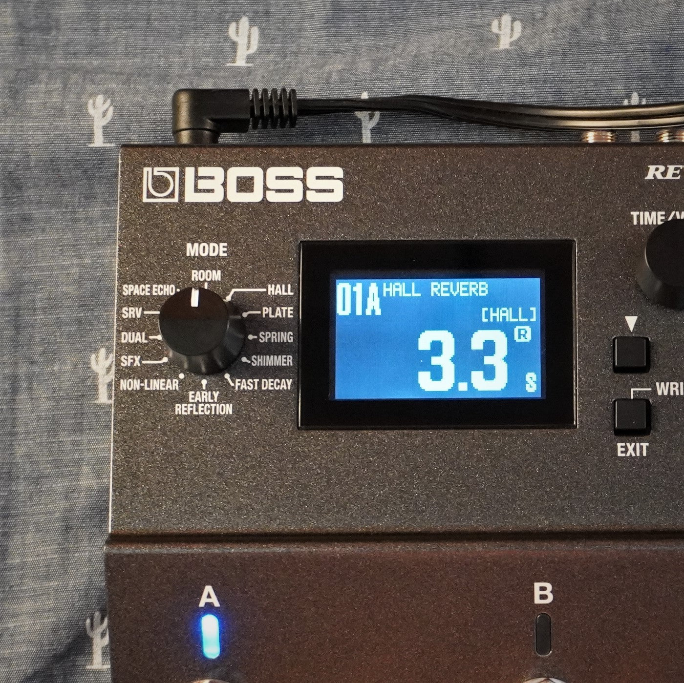 BossRV-500 Digital Reverb Pedal