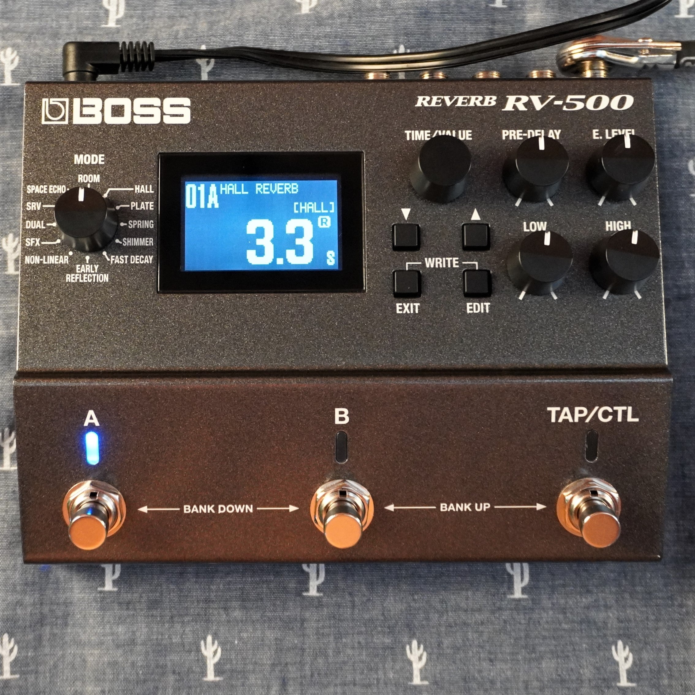 BossRV-500 Digital Reverb Pedal
