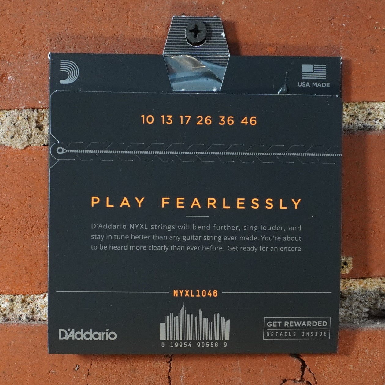 D'addario NYXL Regular Electric Guitar Strings 1046