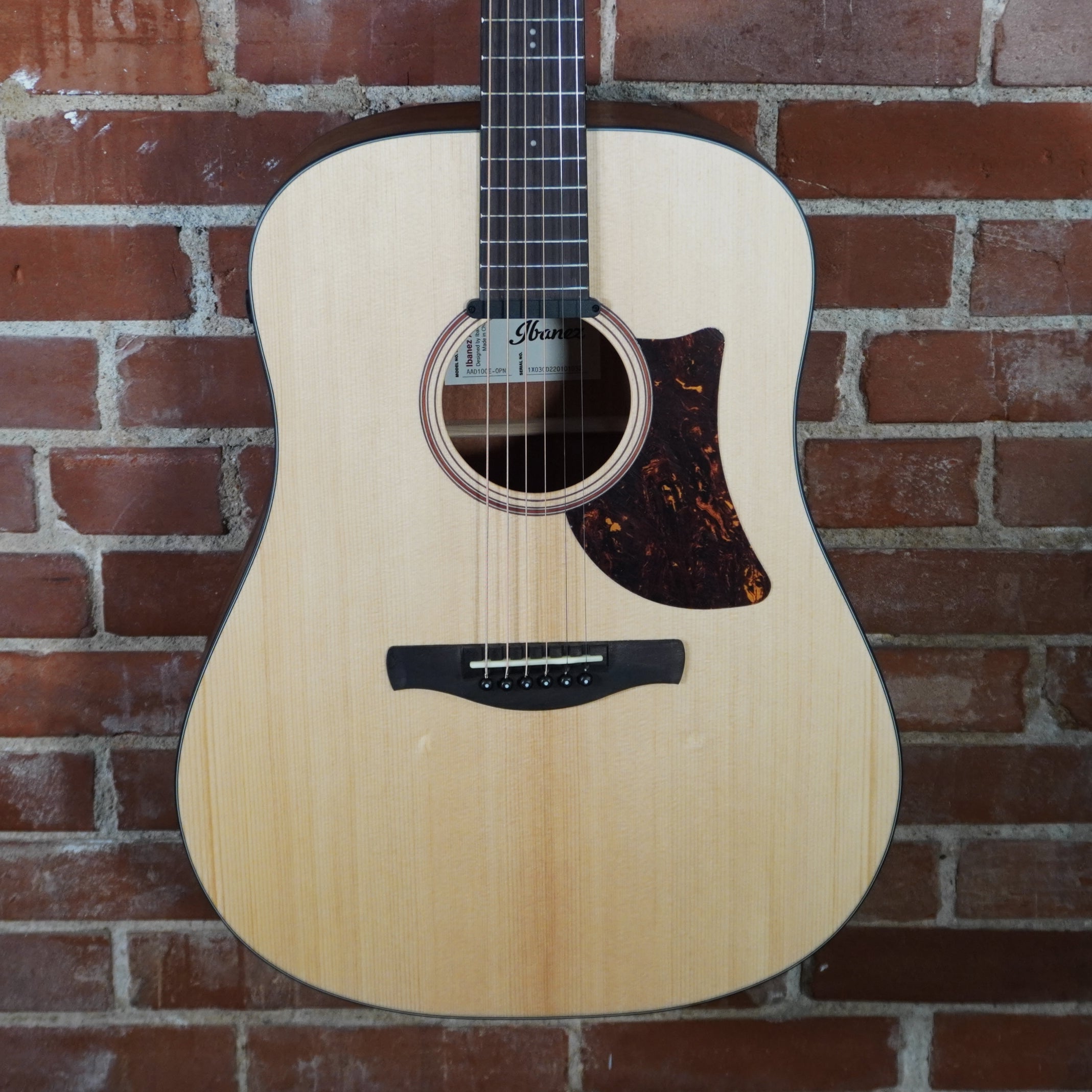 USED Ibanez Advanced Acoustic Electric Grand Dreadnought Open Pore Natural