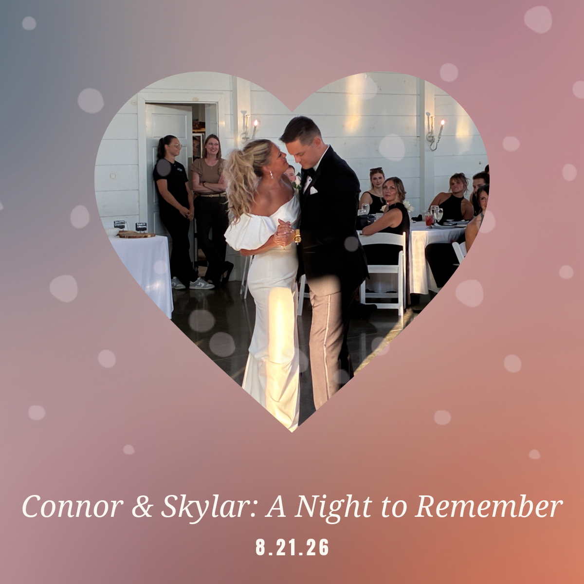 JAMS August 2026 Wedding