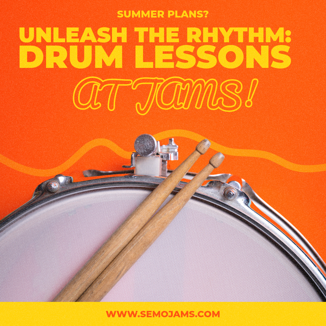 Summer Drum Lessons at JAMS!