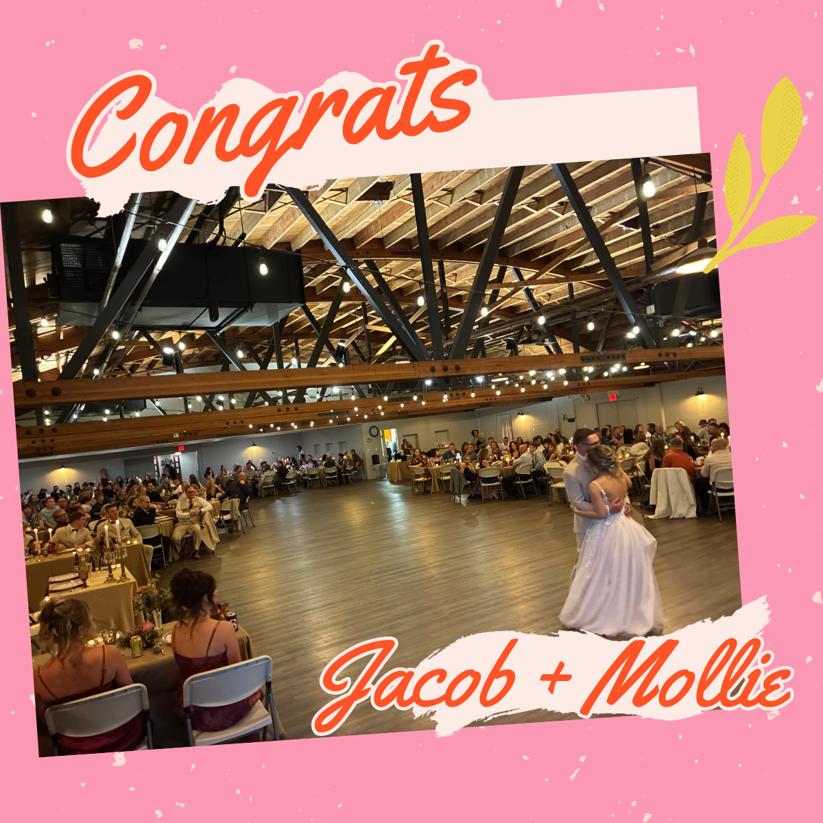 Congrats to the JAMS Couple!