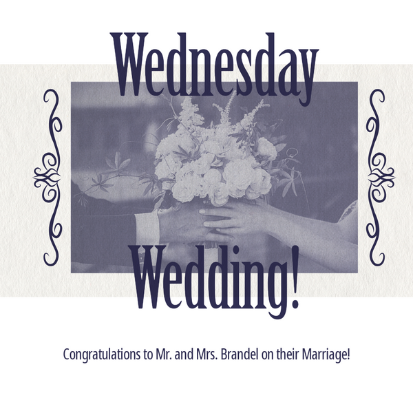 JAMS Wednesday Wedding