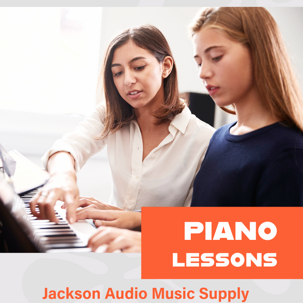 Piano Lessons at Jackson Audio Music Supply