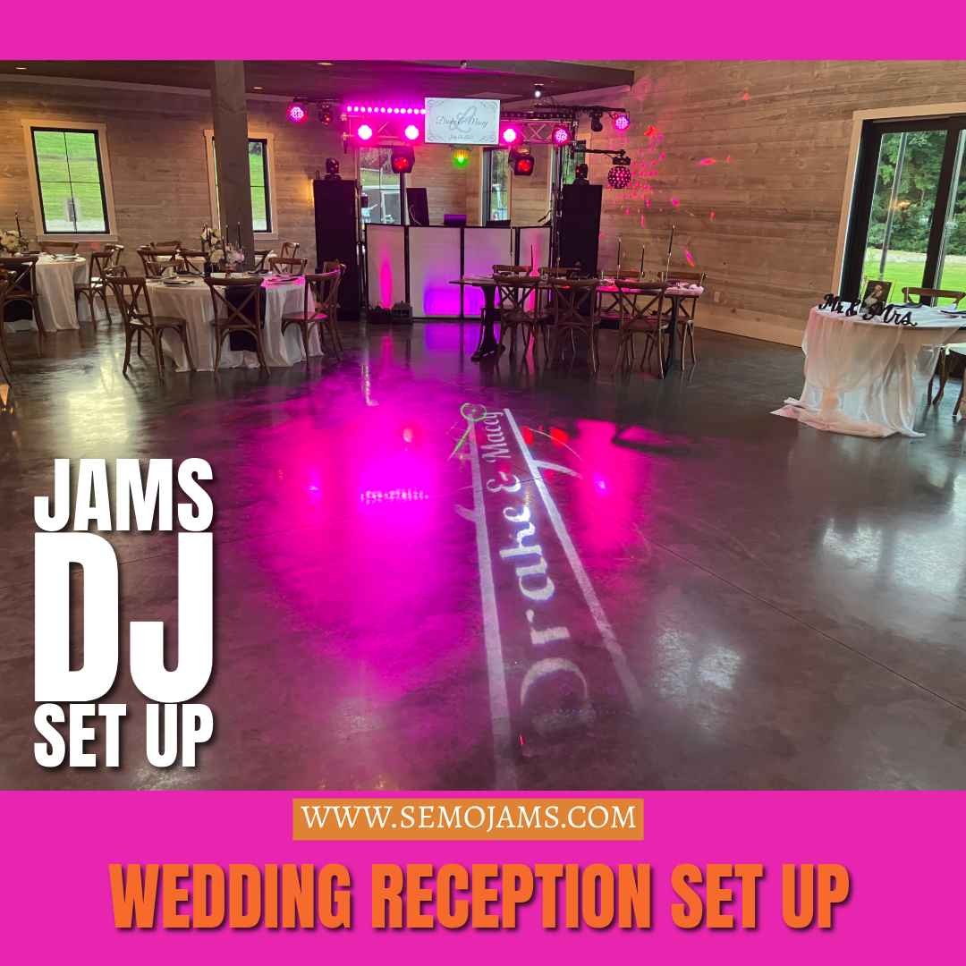 JAMS Reception Custom Lighting