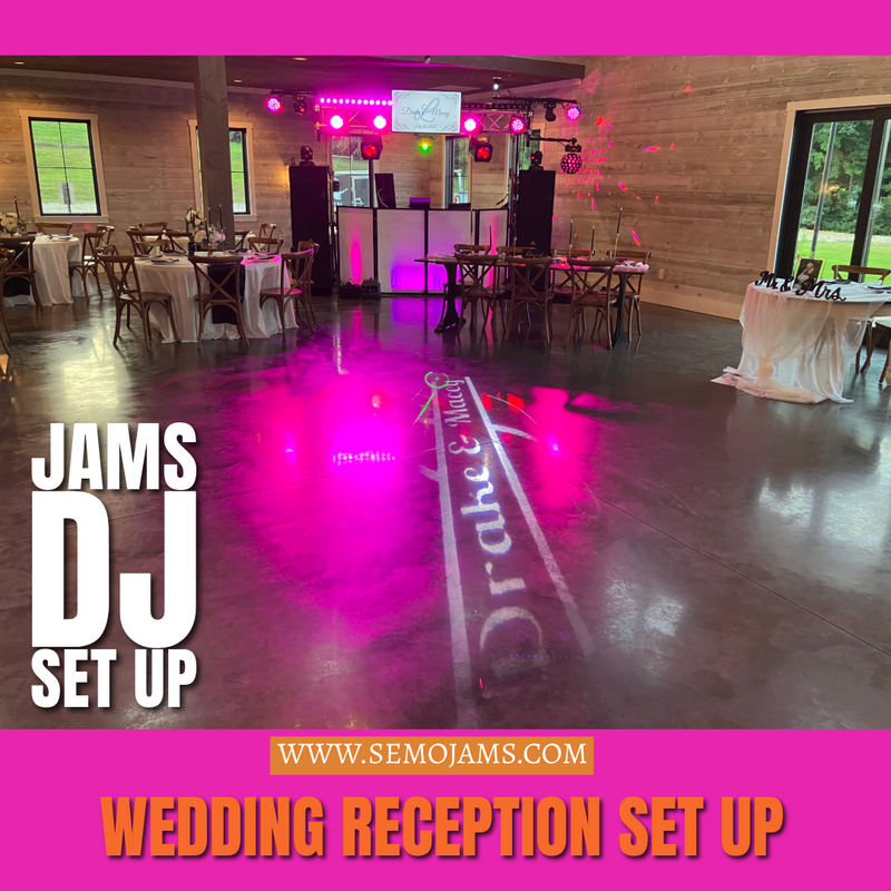 JAMS Reception Custom Lighting