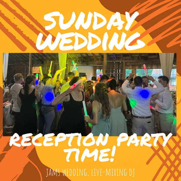 Jams Sunday Wedding Reception