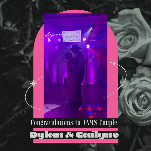 Congratulations JAMS Couple