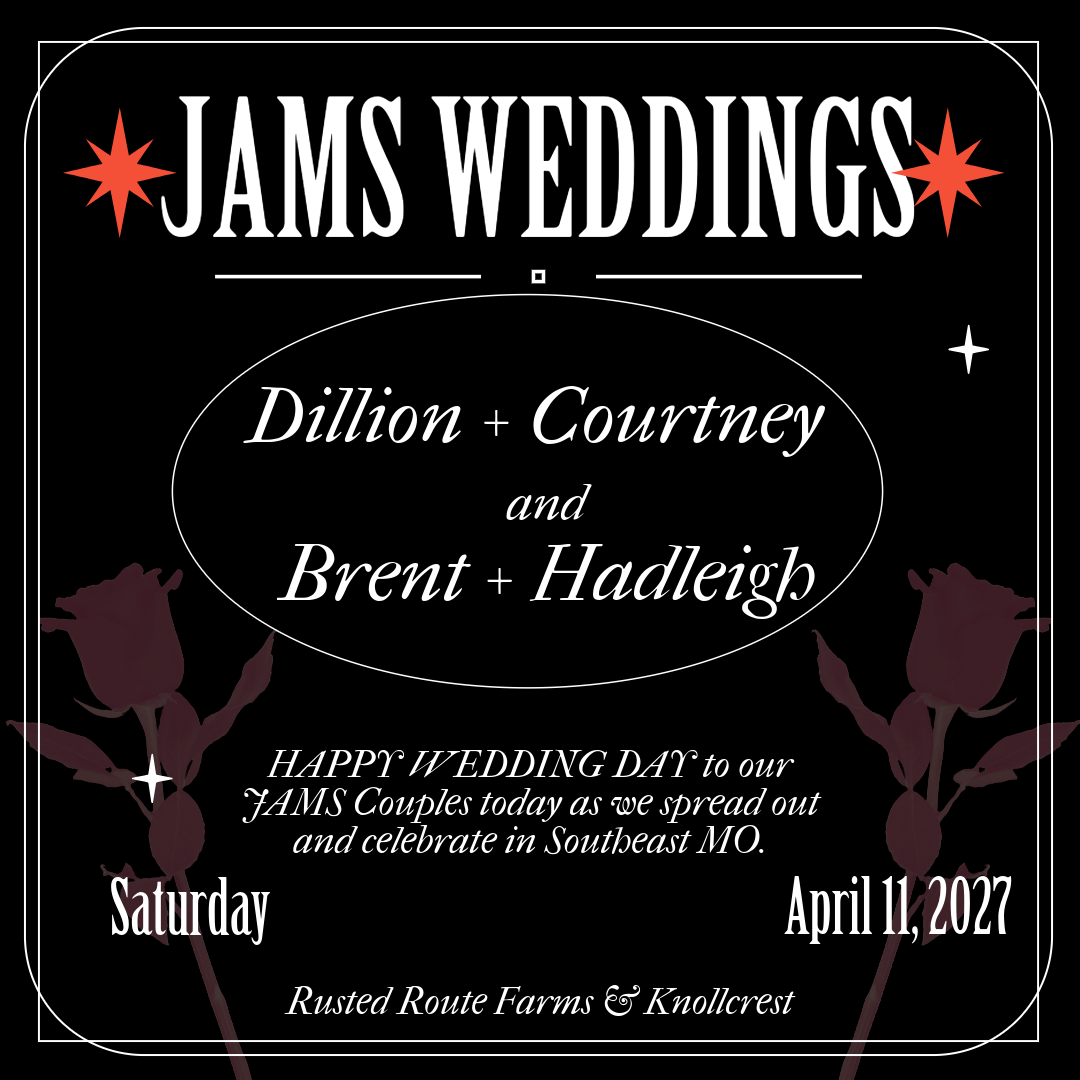 Double Wedding Weekend!