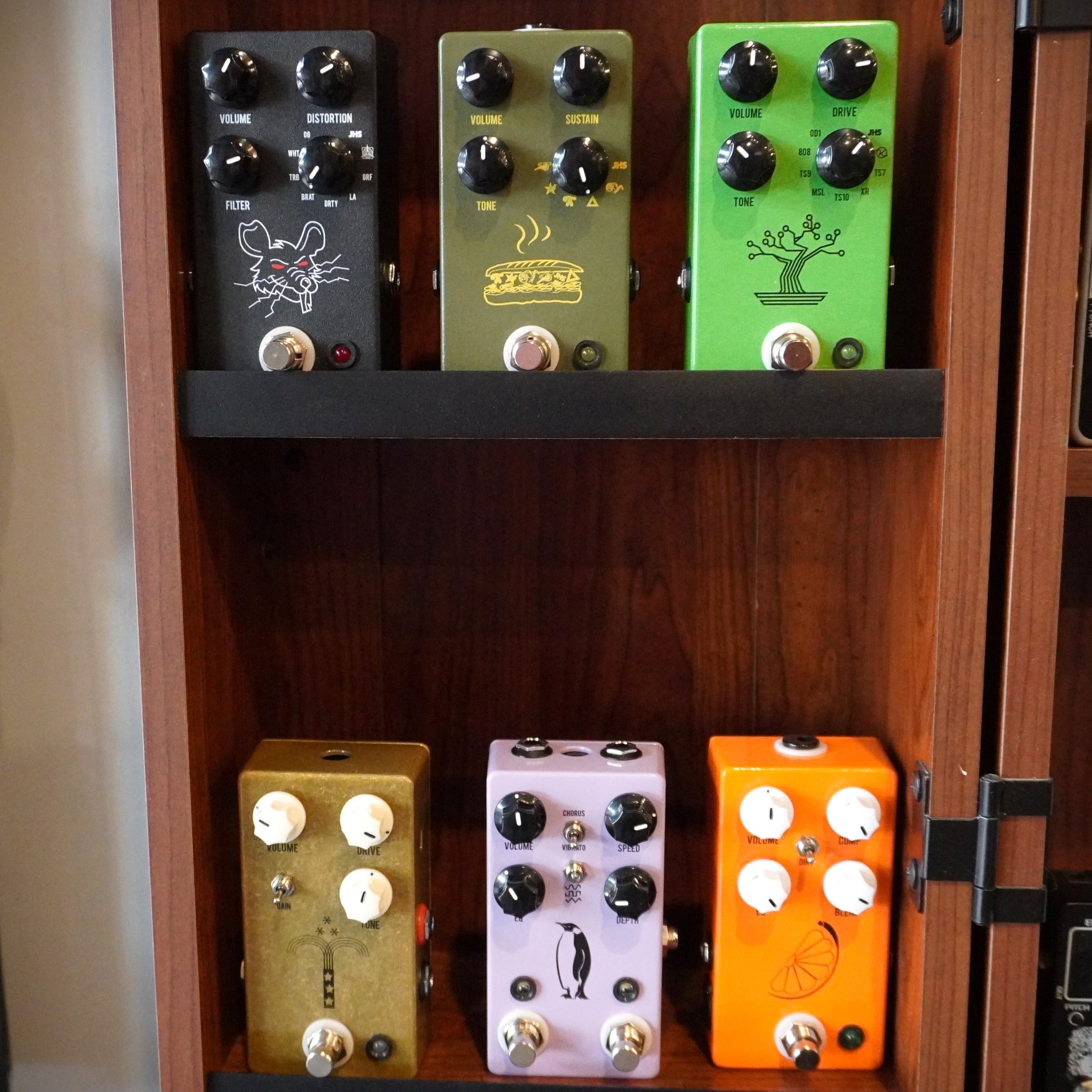 Pedals at JAMS