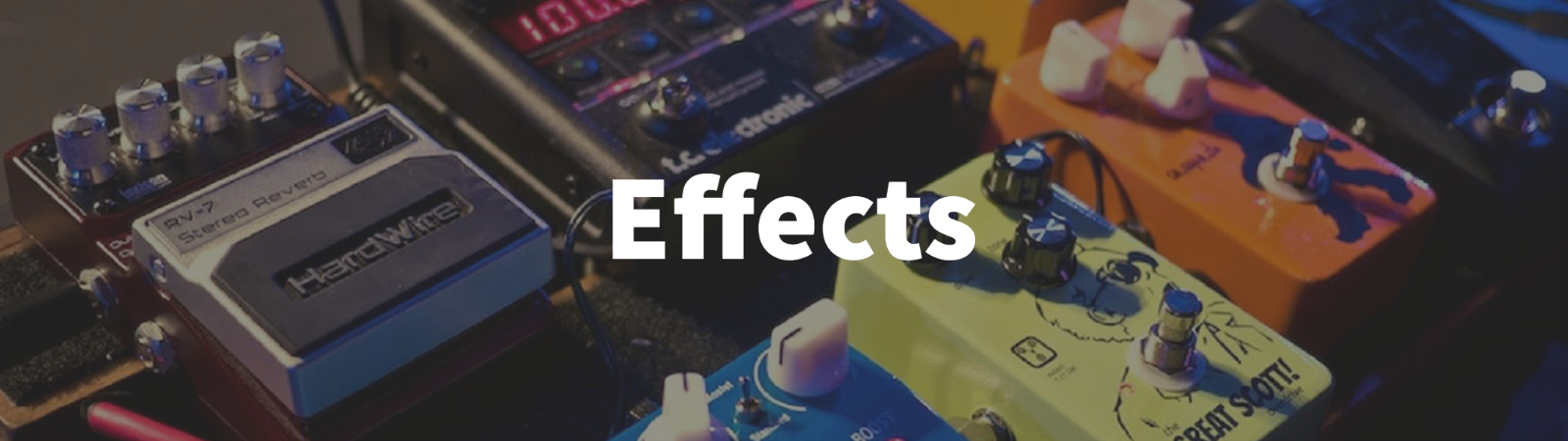 Effects and Pedals - Reverb