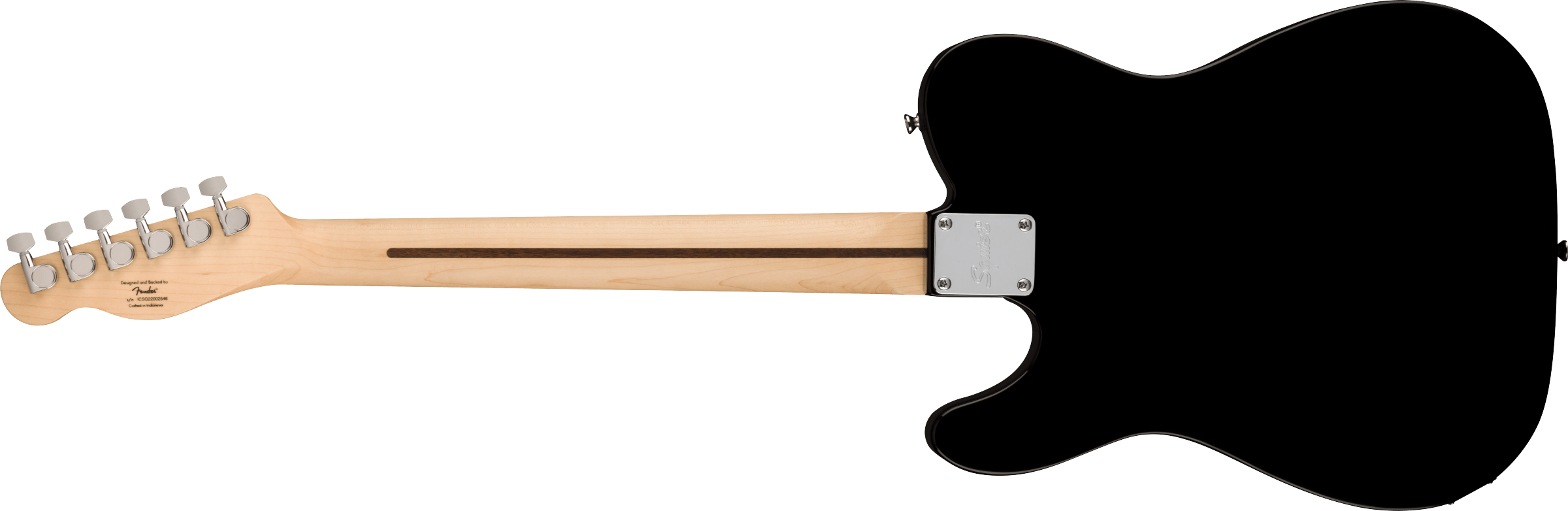 Squier Sonic Telecaster Black Indian Laurel Fretboard