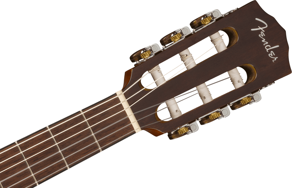 Fender CN-140SCE Thinline Nylon Electric Guitar w/Hard Case