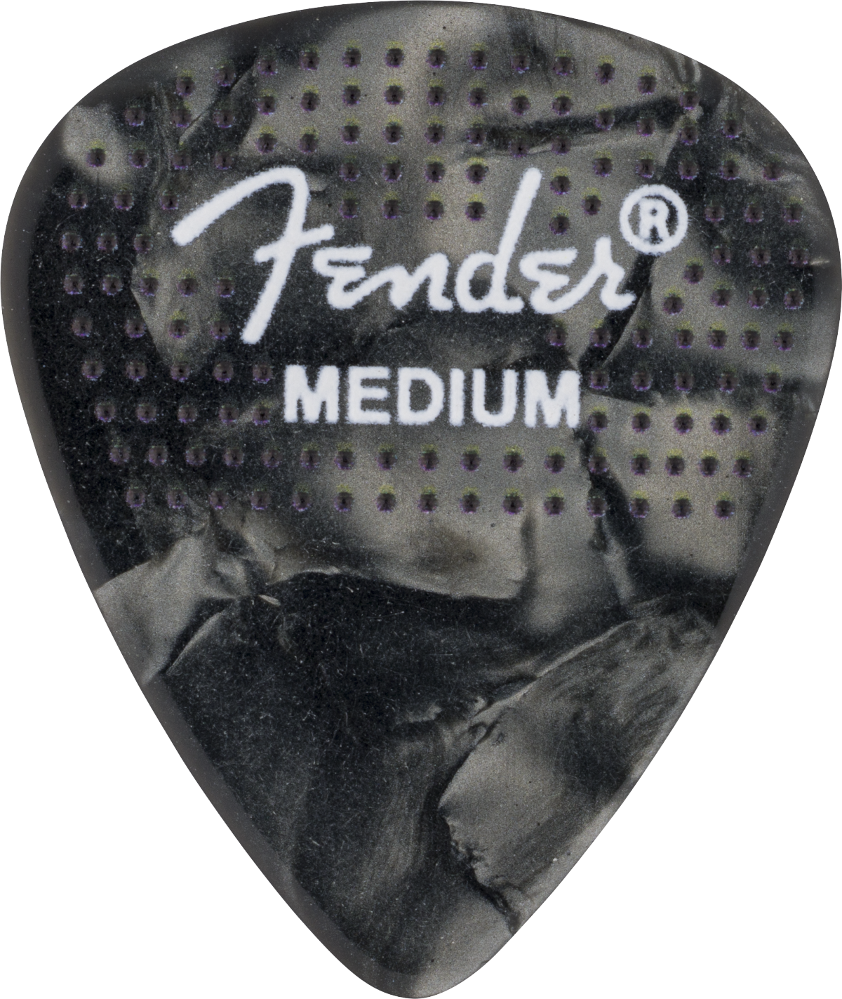 351 Dotted Celluloid Picks, 12-Pack, Medium