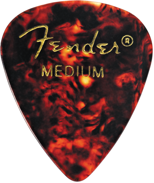 Fender Classic Celluloid Pick 351 Shape (Single Pick)