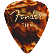 Fender Celluloid Classic 351 Guitar Picks Pack of 12 Variety