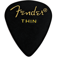 Fender Celluloid Classic 351 Guitar Picks Pack of 12 Variety