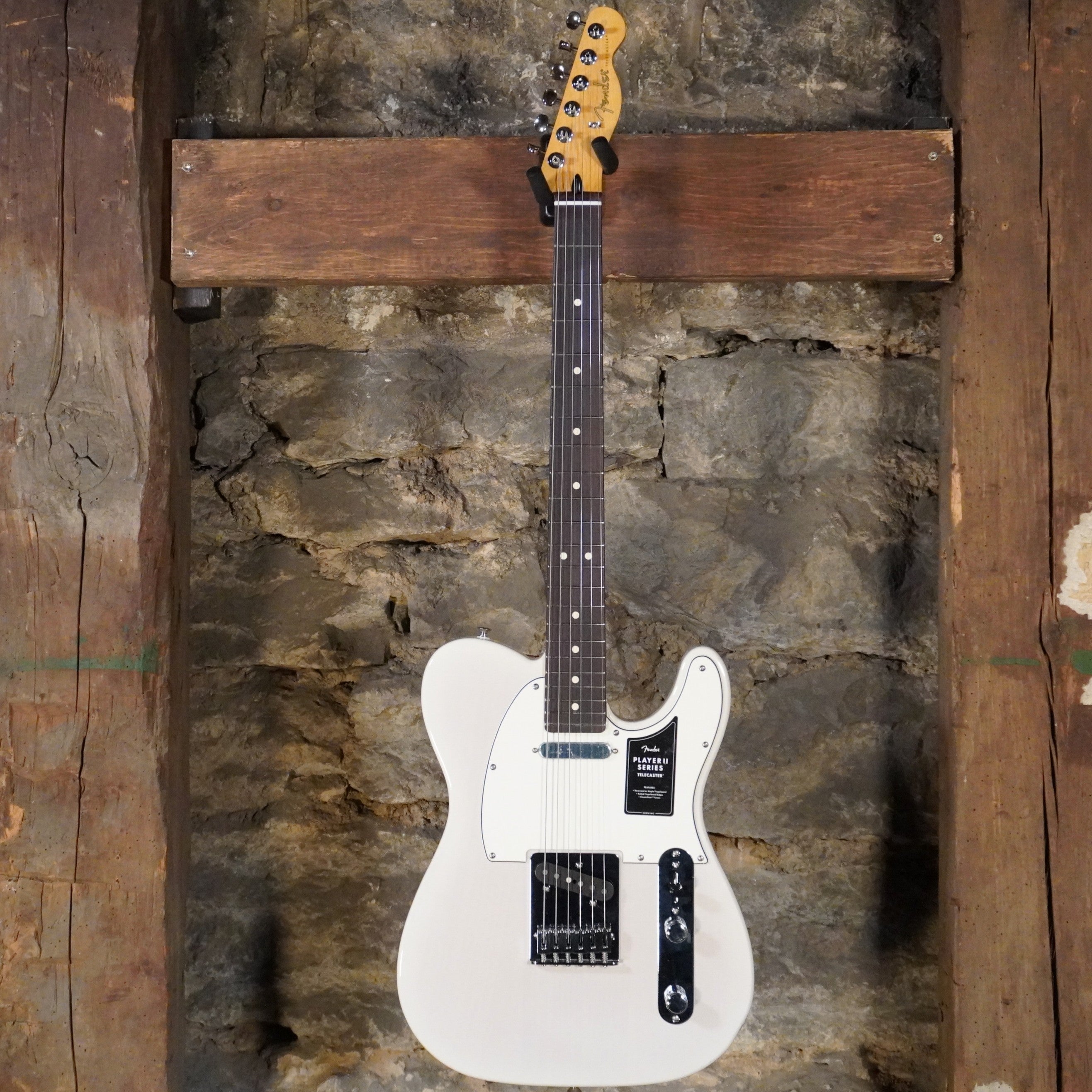 Fender Player II Telecaster White Blonde Rosewood Slab Fretboard