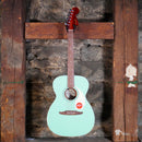 Fender California Standard Monterey Acoustic Electric Guitar Surf Green